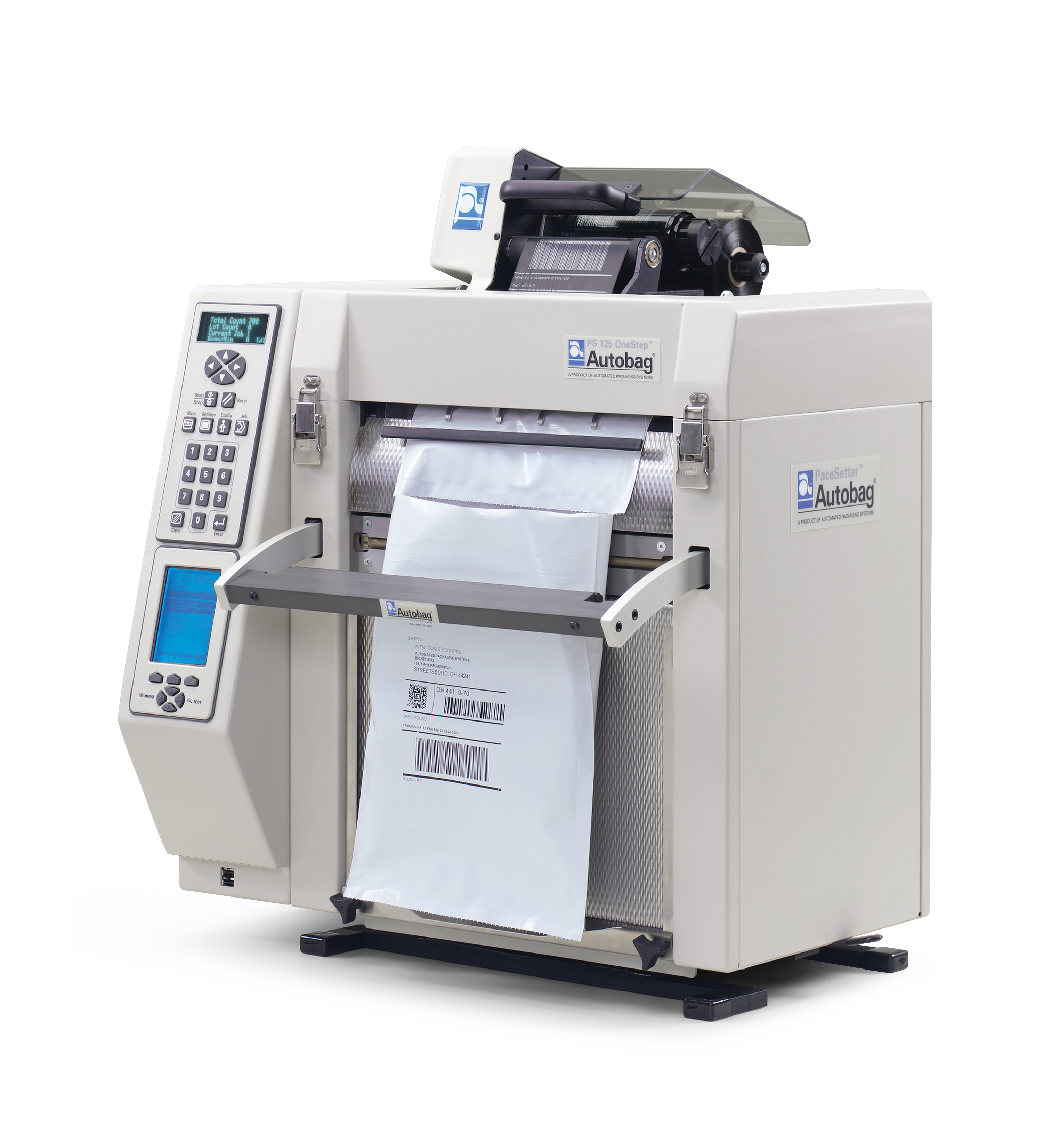 sistema de embolsado de mesa ps 125 onestep