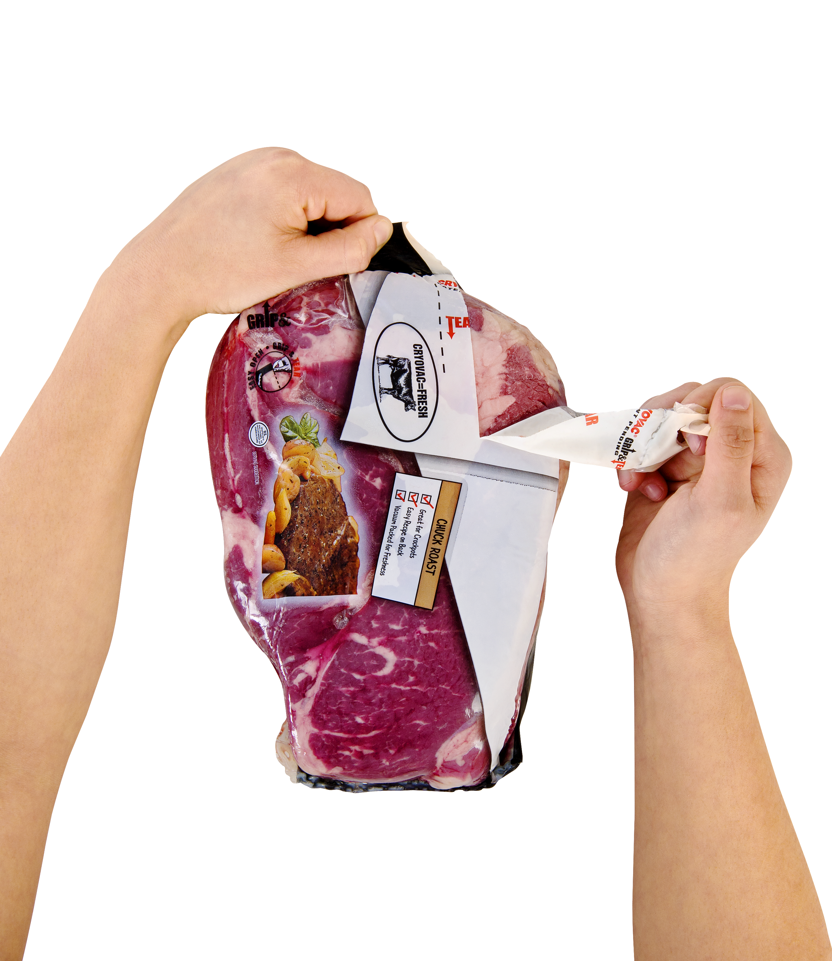 grip and tear easy-open bag
