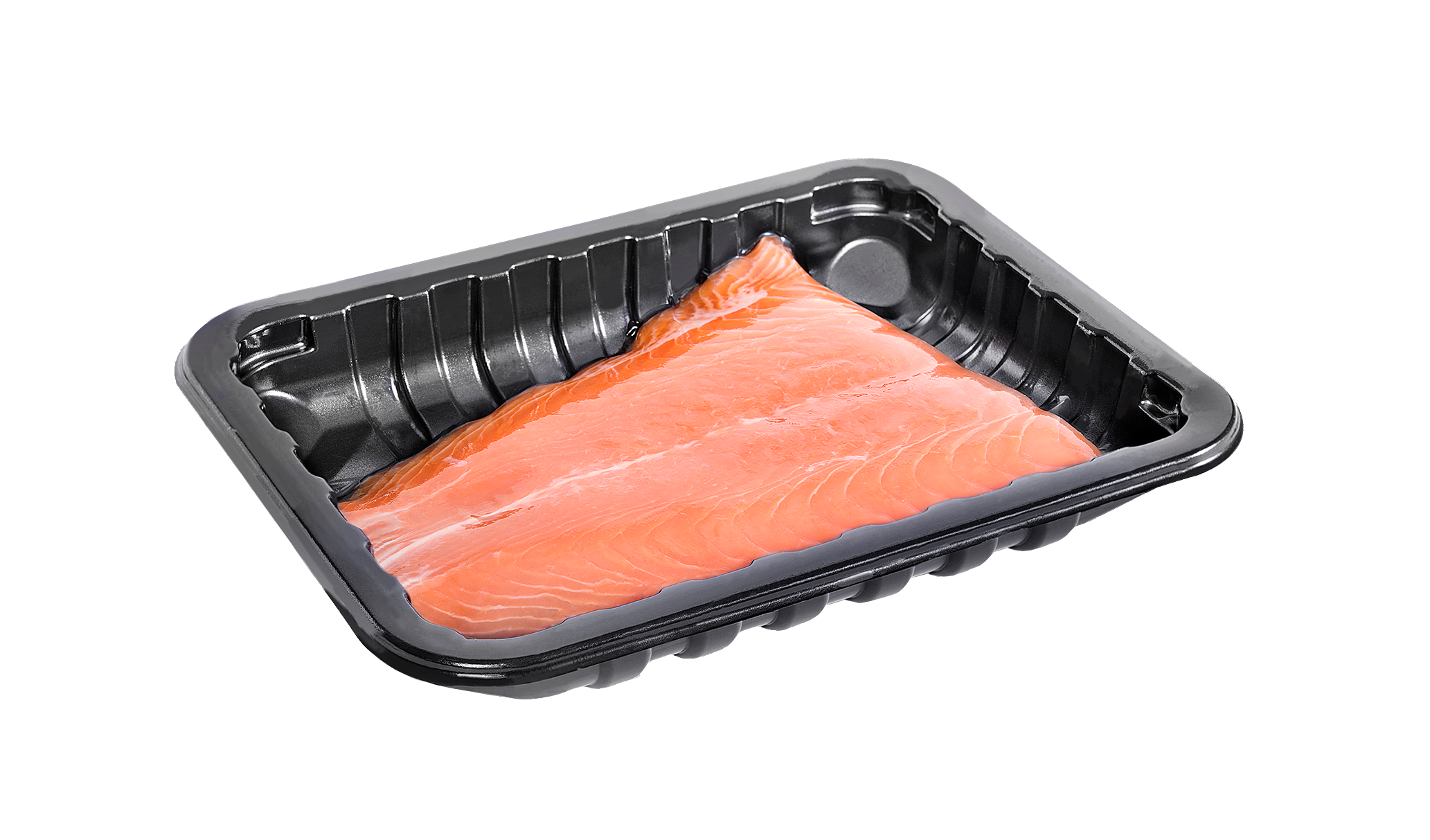 Filme Darfresh® OTR 10K da marca CRYOVAC® com filé de salmão