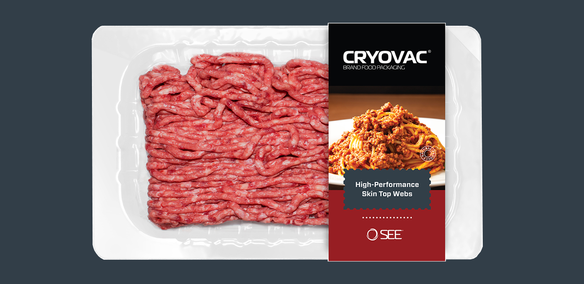 Skin-Verpackung für Rindfleisch