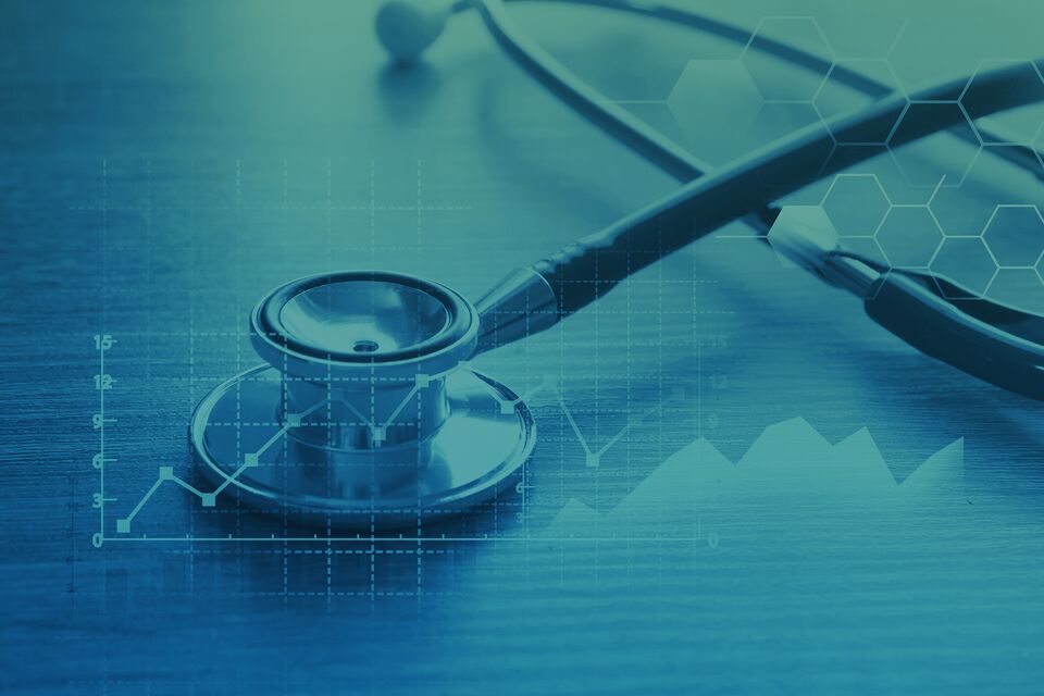 Medical examination and healthcare service concept