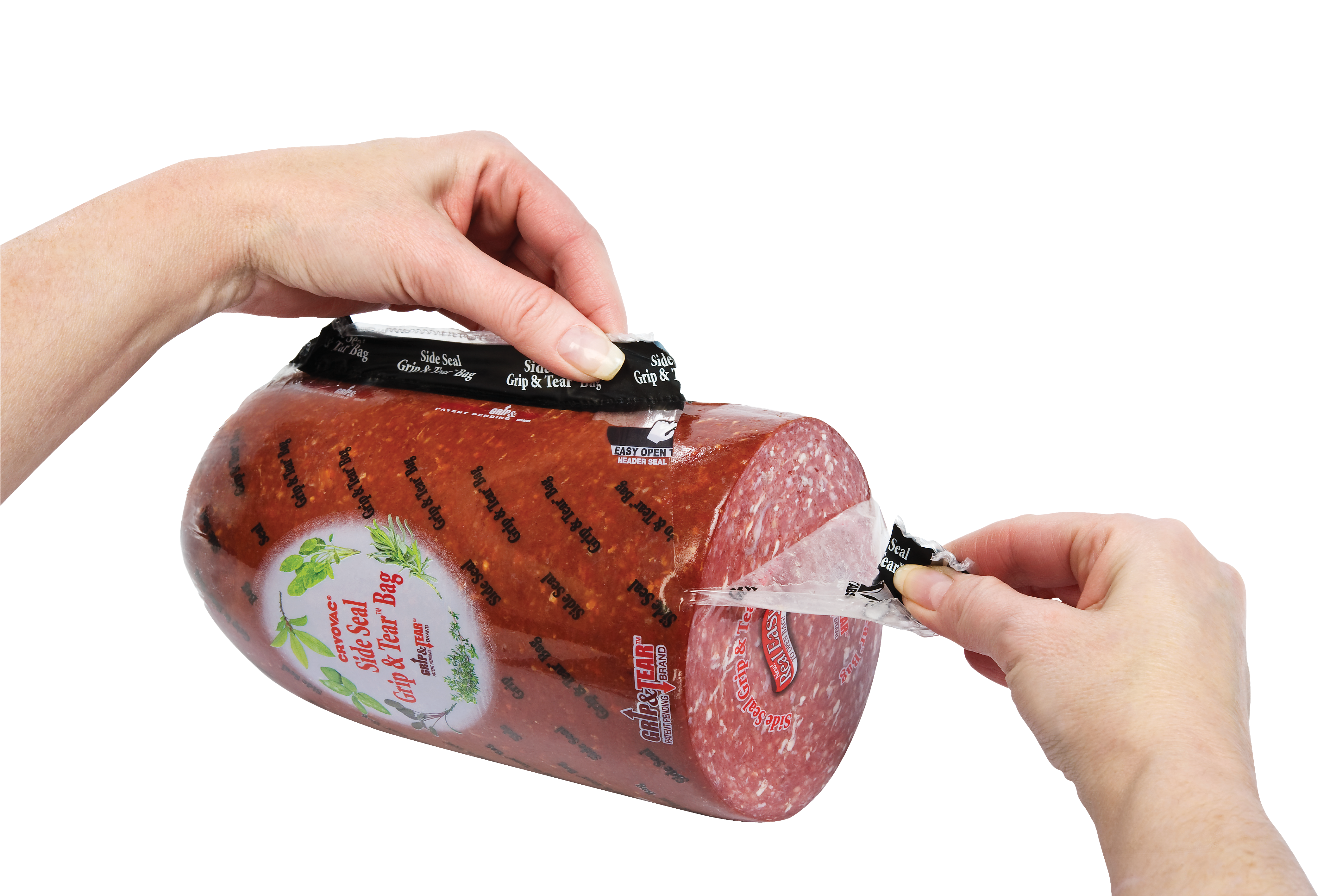 portion pull shrink bags