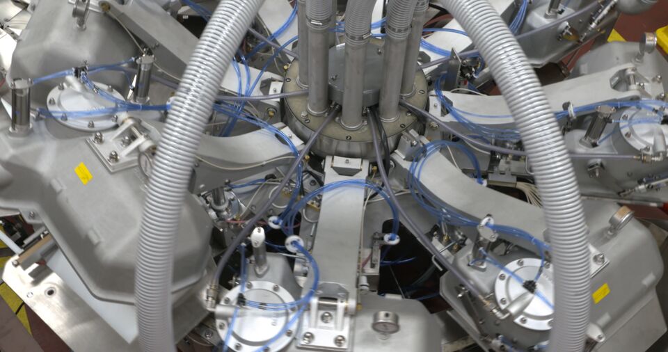 Rotary Vacuum Chamber Systems 8600R Top View