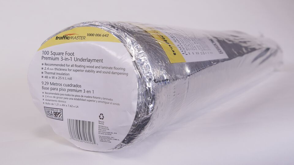 3in1 TrafficMaster Floor Underlayment 2