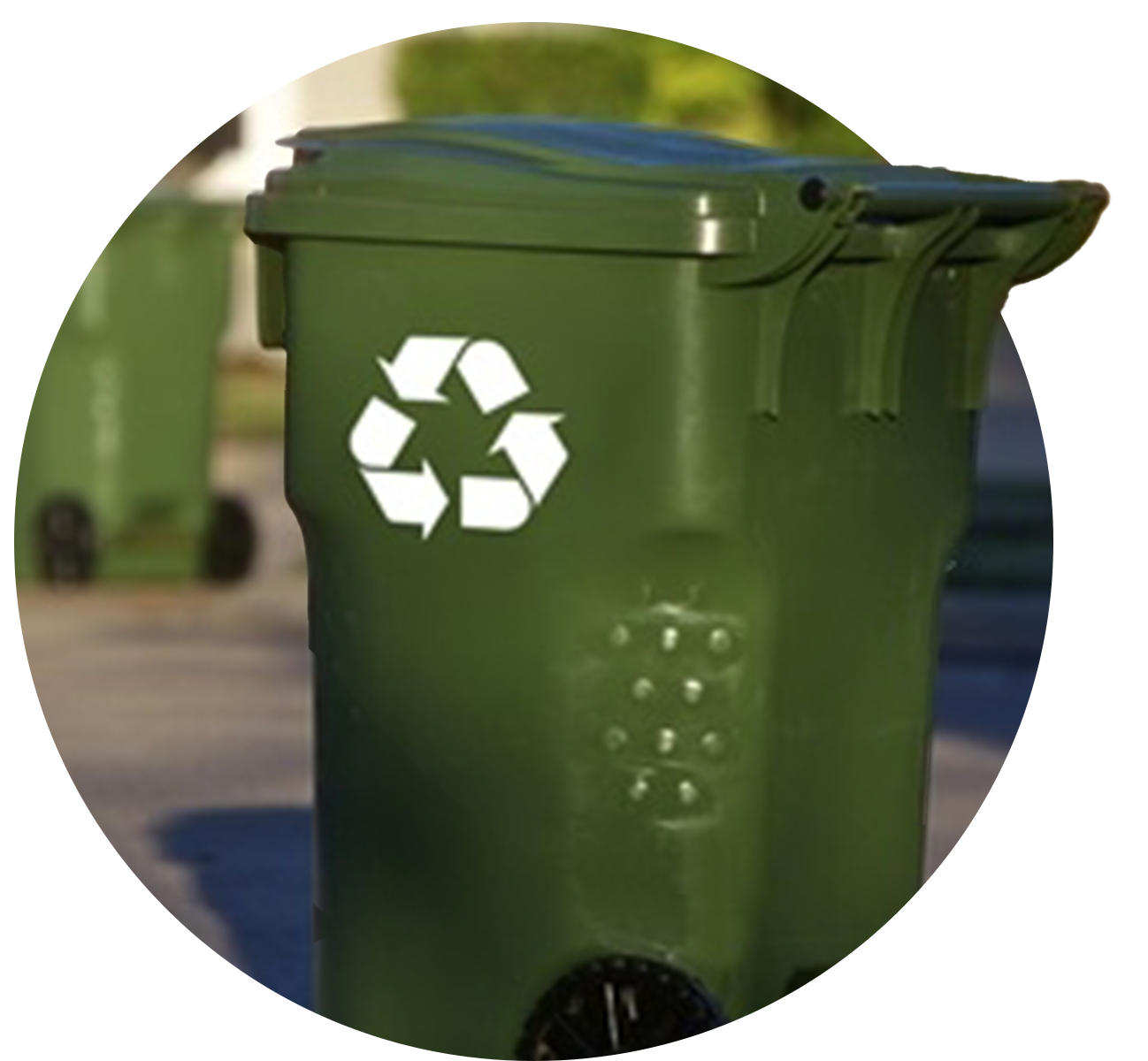 curbside recycle bin