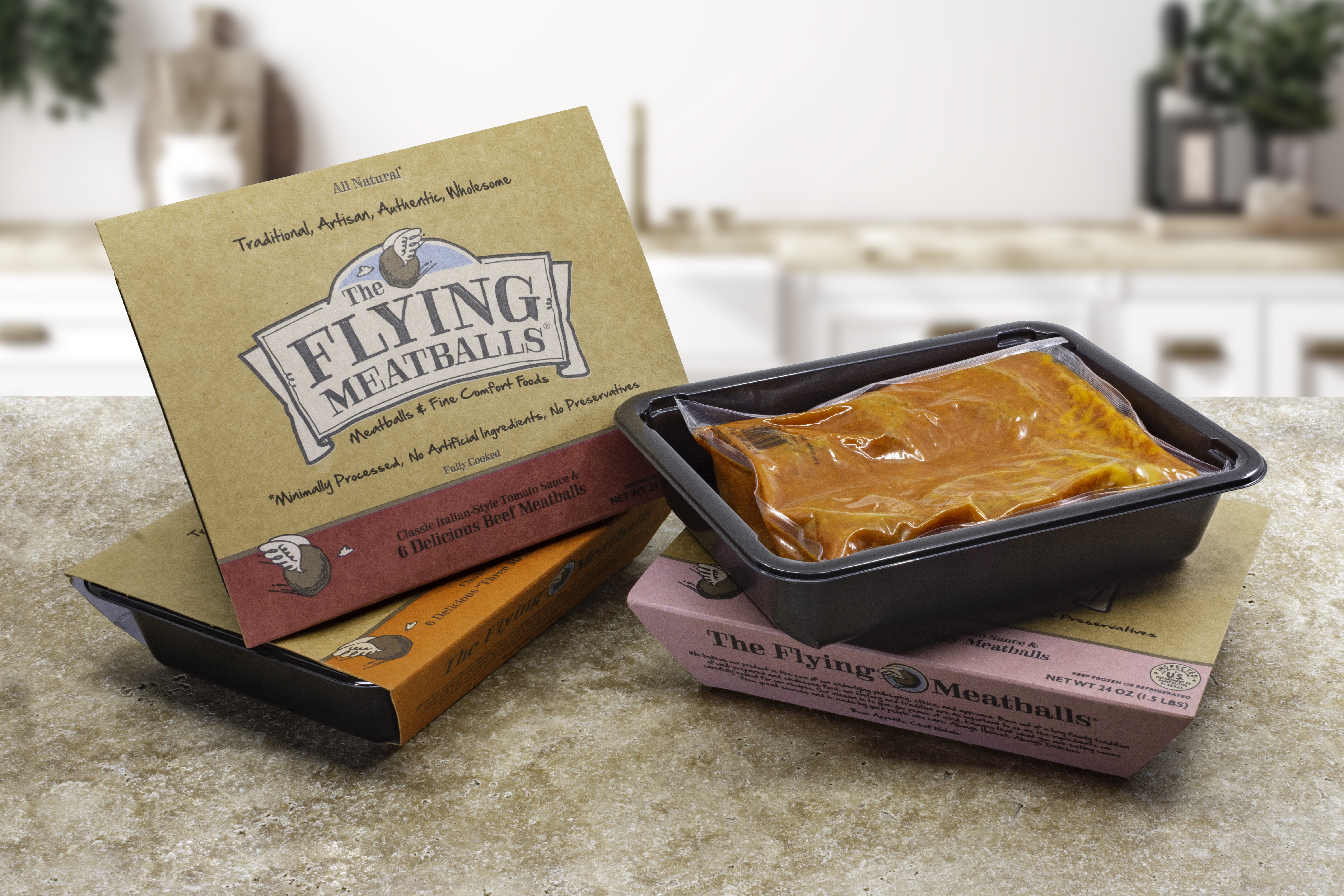 Flying Meatballs Beauty Shot