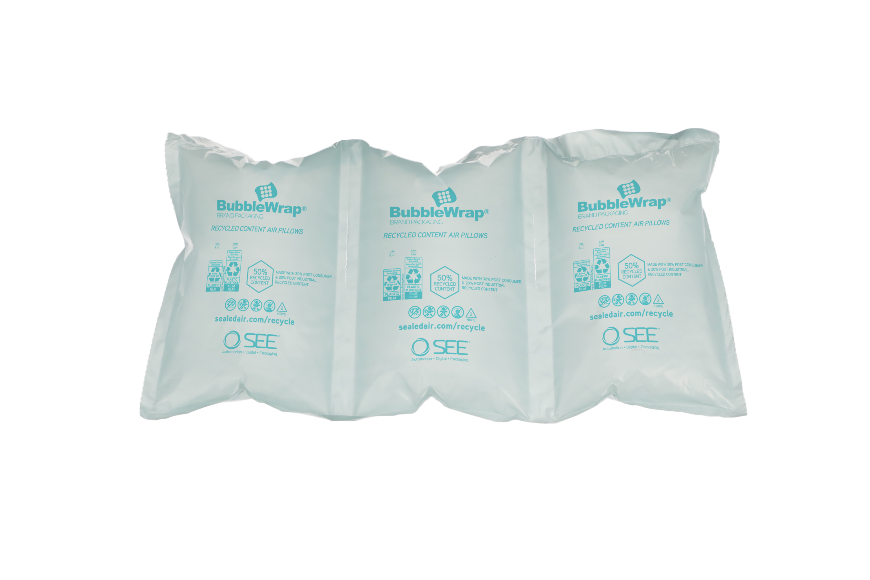 Recycled Content Inflatable Air Pillows